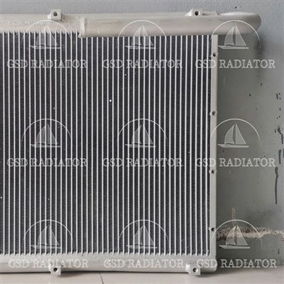 Alumīnijs Dh 55-5 Dh55 Solar 55 Solar 55W-V eļļas dzesētājs 13D62000 Doosan Daewoo ekskavatoram